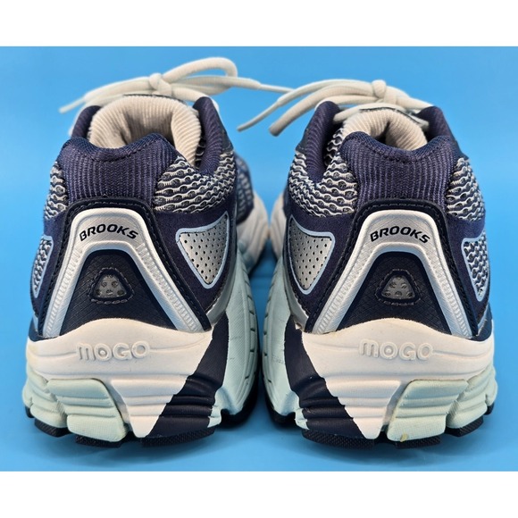Brooks Ariel GTS 14 Running Shoes Women Sz 7.5 B Blue Silver Support Stability - Picture 6 of 8